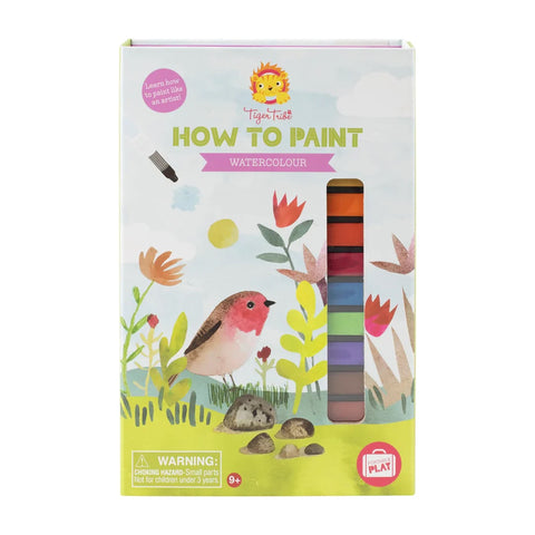 How to Paint- Watercolor Set