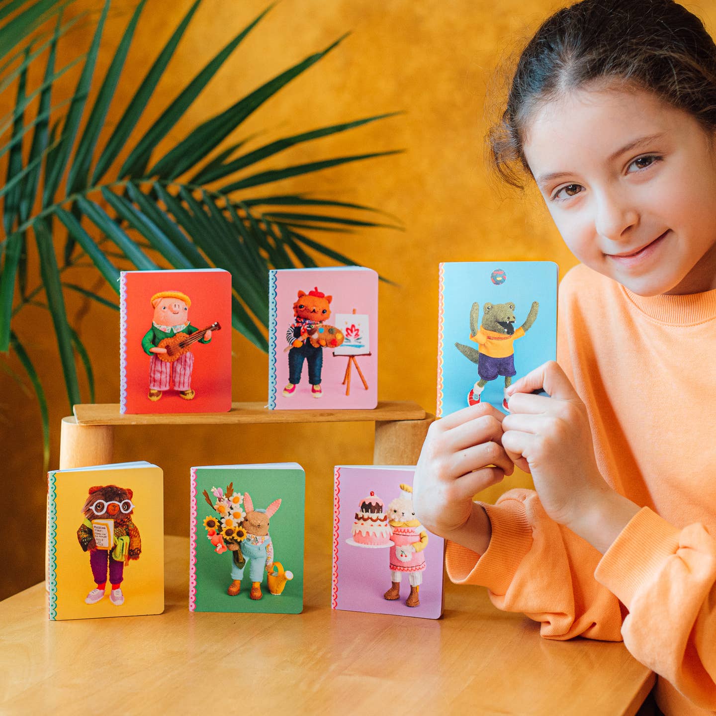 Cat Rabbit Tiny Journals