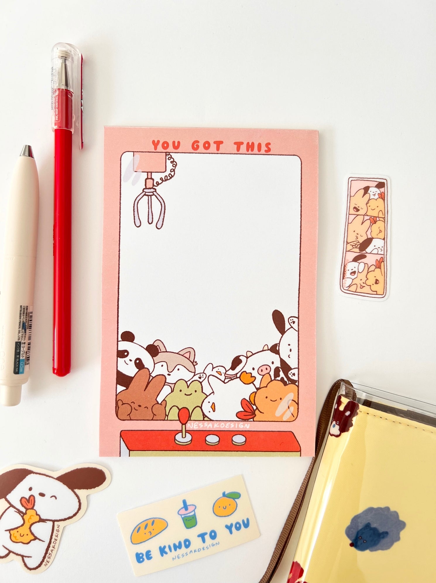 Notepad 4x6 - You got this claw machine