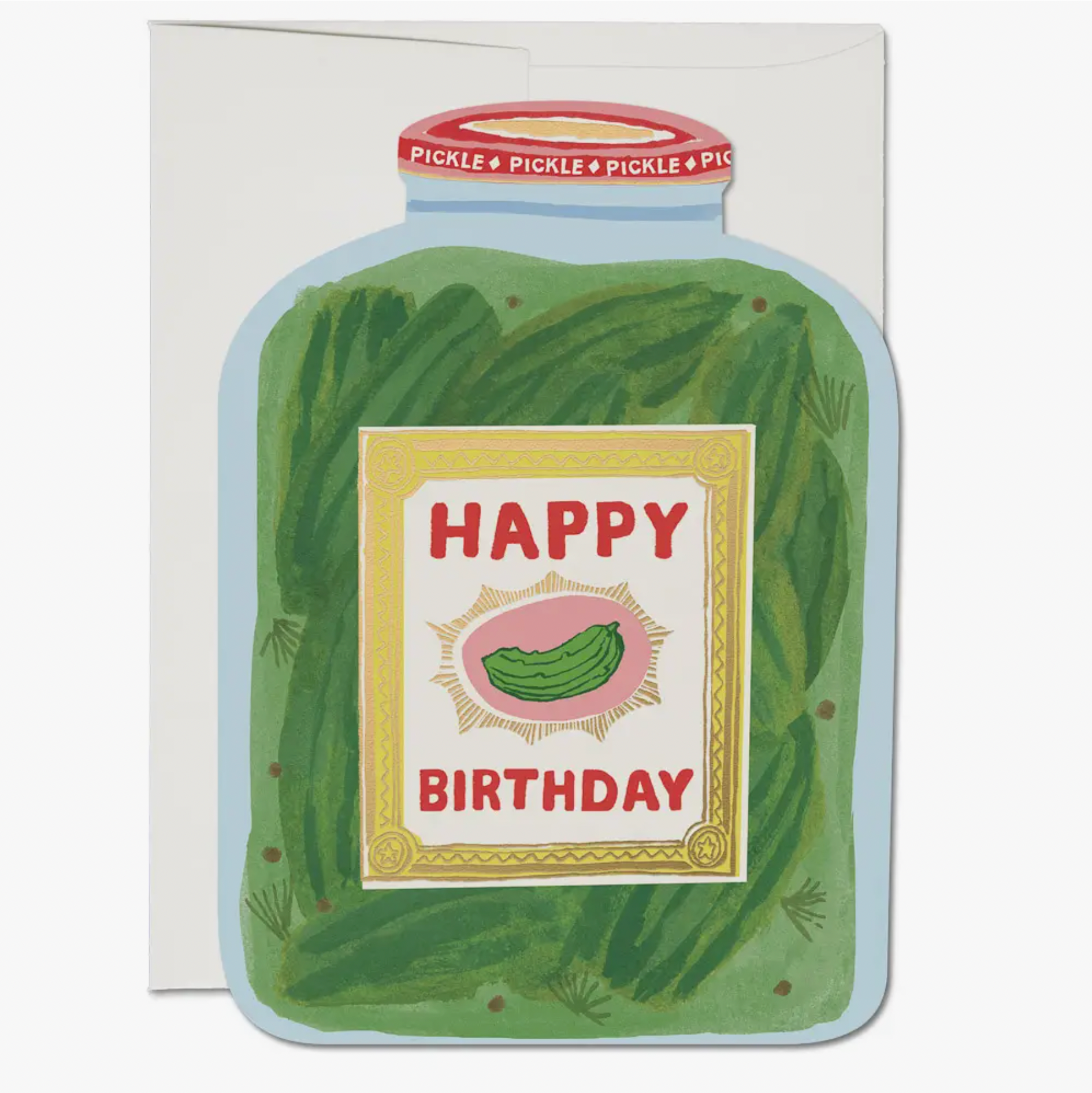 Pickle Birthday Card