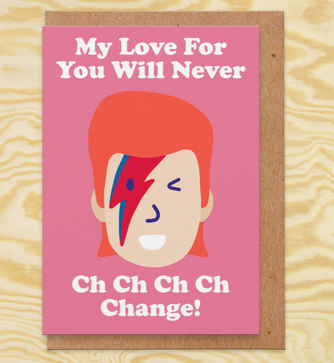 David Bowie Card