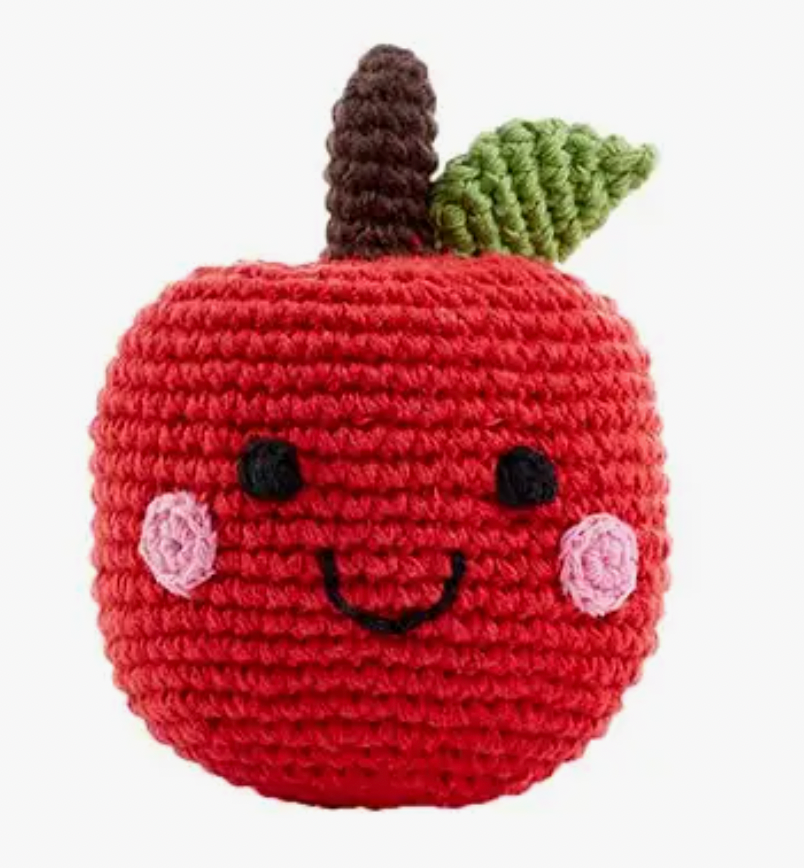 Crochet Fruits & Veggies Rattle