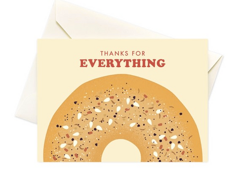 Thanks For Everything Card