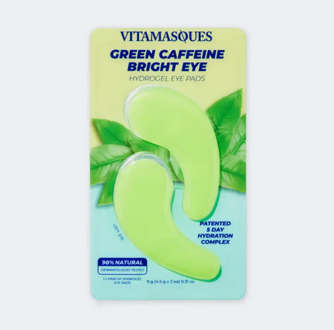 Vitamasques Green Caffeine Bright Eye Hydrogel Eye Pads