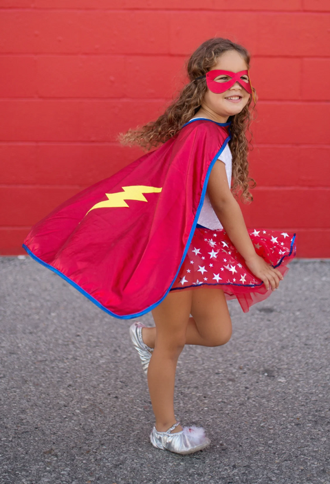 Superhero Tutu/Cape/Mask 4-6