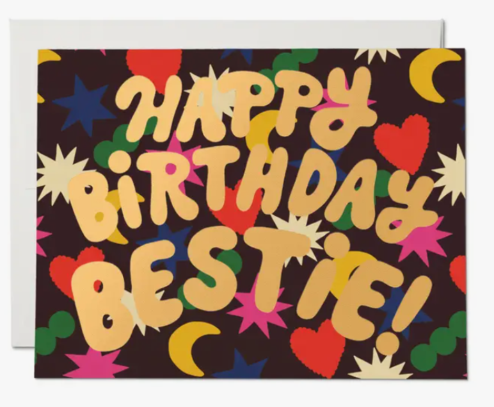 Rainbow Charms Birthday Card