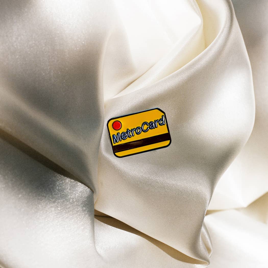 Metrocard Nyc Enamel Pin