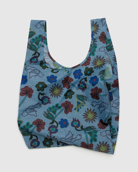 Standard Baggu Digital Denim Birds