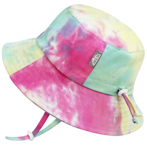 Watermelon Tie-Dye | Cotton Bucket Hat (Medium)