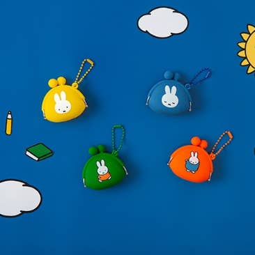 Miffy Mini Silicone Snap Pouch