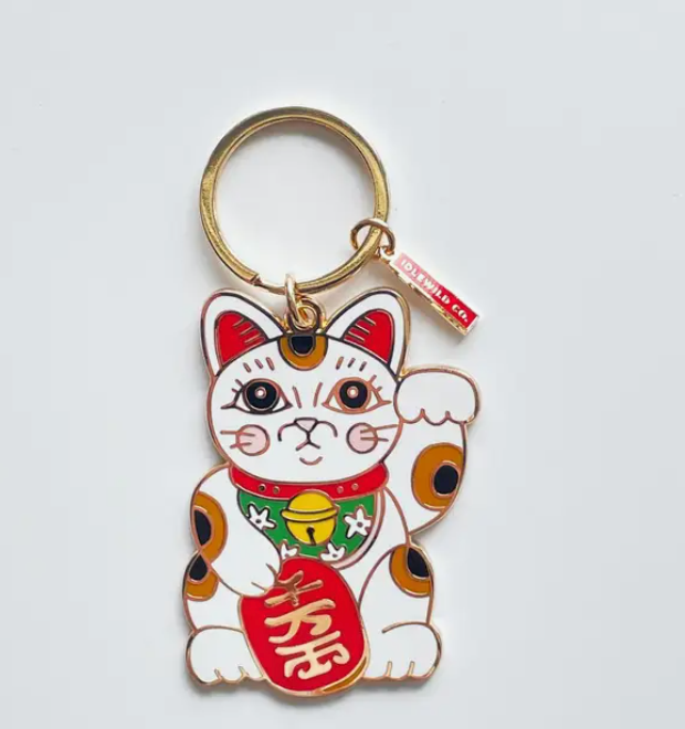 Maneki Neko Keychain