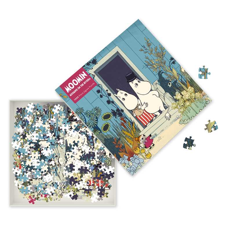 Adult Jigsaw Puzzle Moomins On the Riviera - Stay Forever