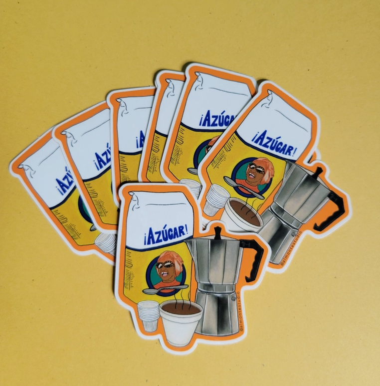 Azucar Vinyl Sticker