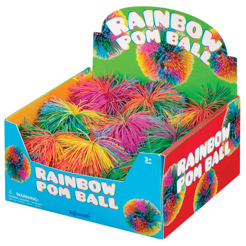Rainbow Pom Ball