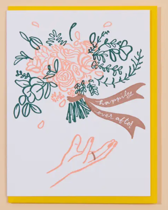 Happily Ever After Wedding Card