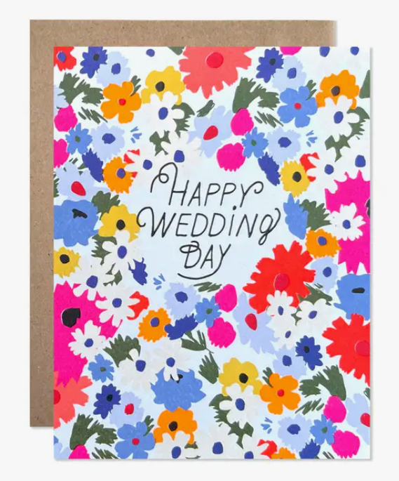 Happy Wedding Day Marthas Garden Card