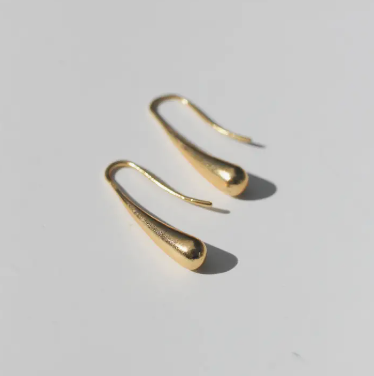 Luxe Gold Droplet Earrings