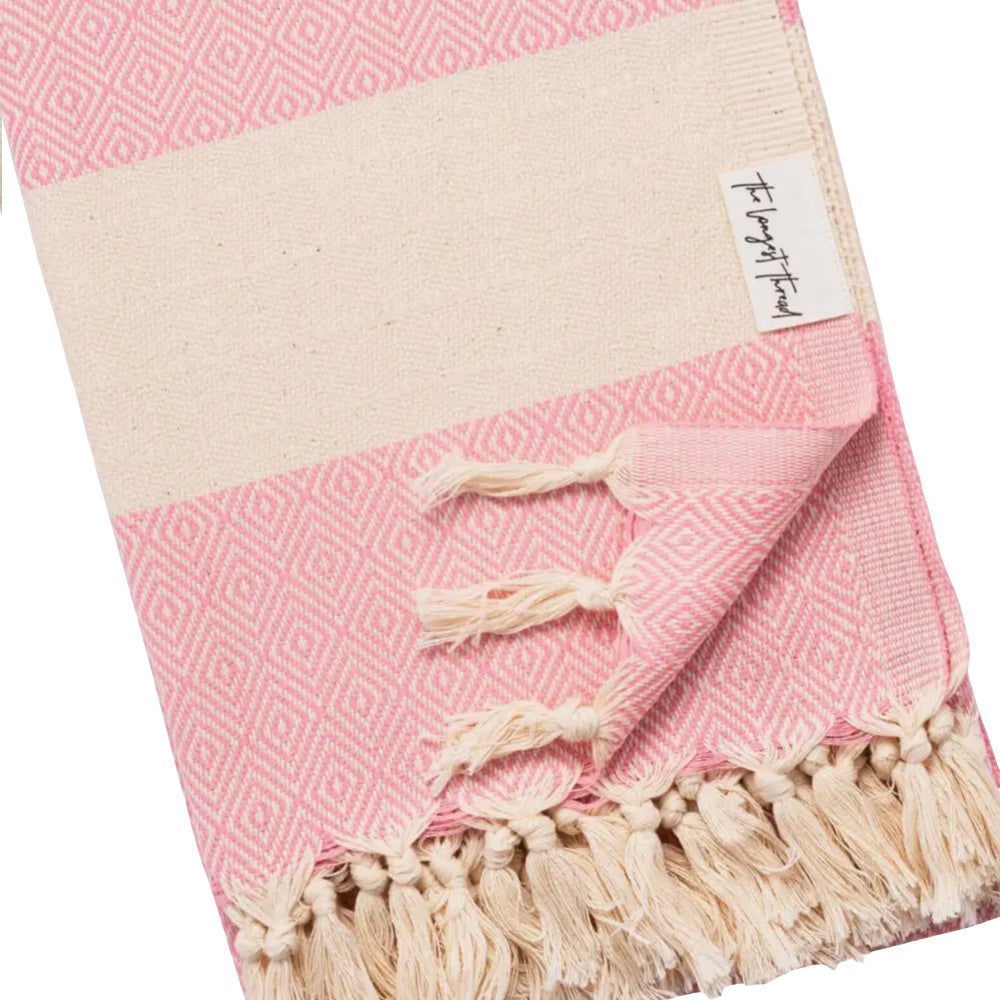 Diamond Pink Turkish Towel