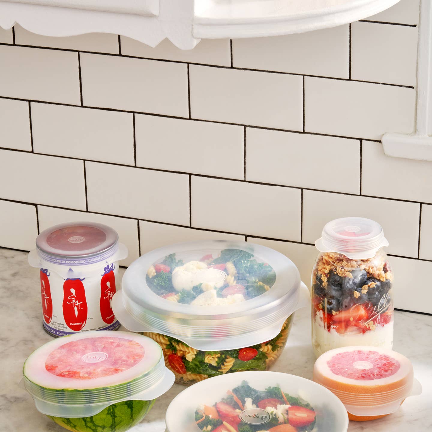 Reusable Silicone Stretch Lids - Set of 6