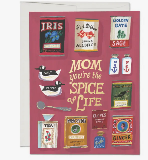 Spicy Mom Mother's Day greeting card