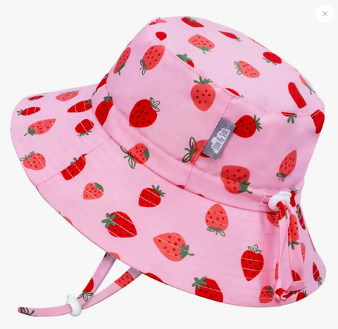 Pink Strawberry | Bucket Hat (Large)