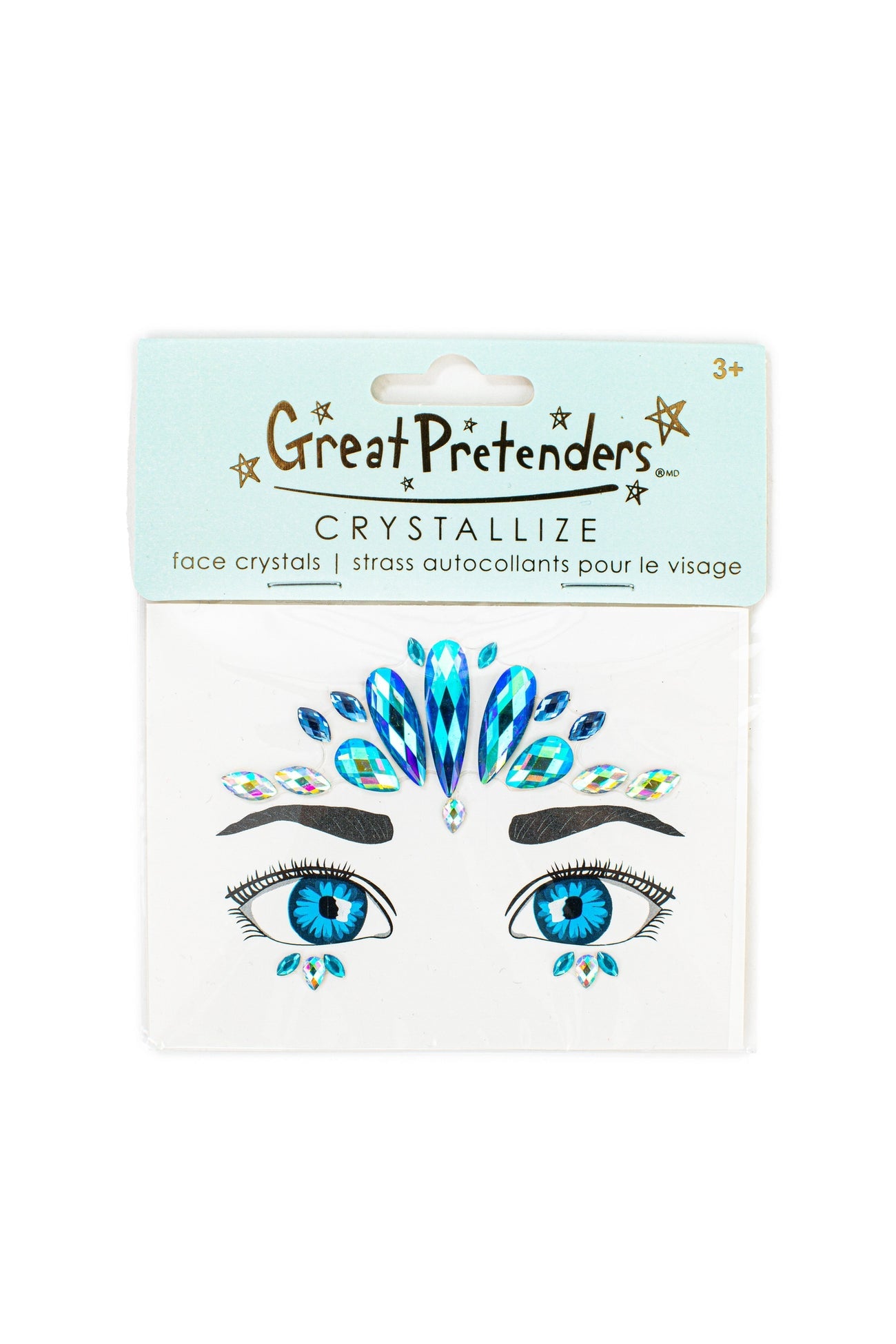 Ocean Mermaid  Face Crystals
