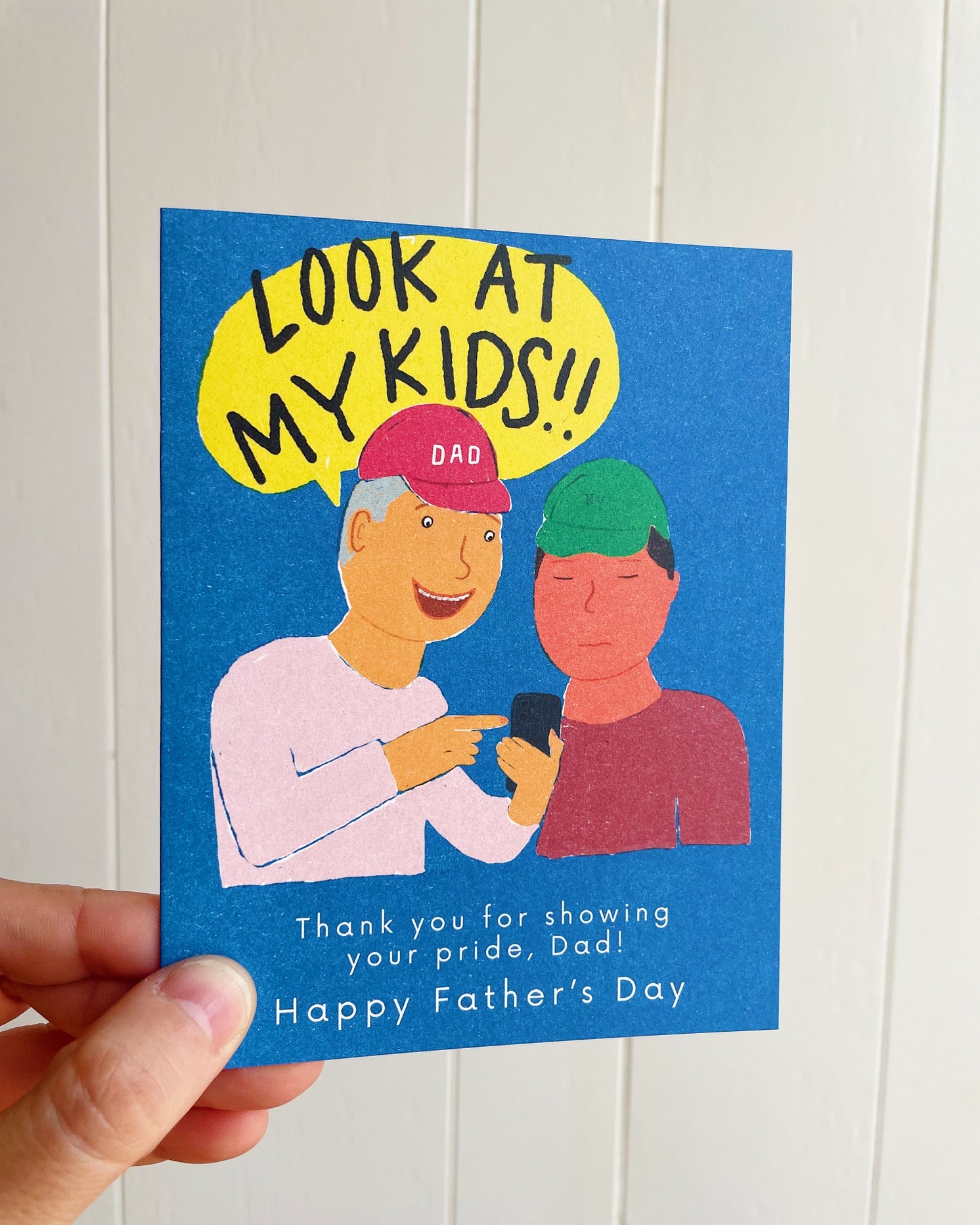 Look At My Kids Dad Card