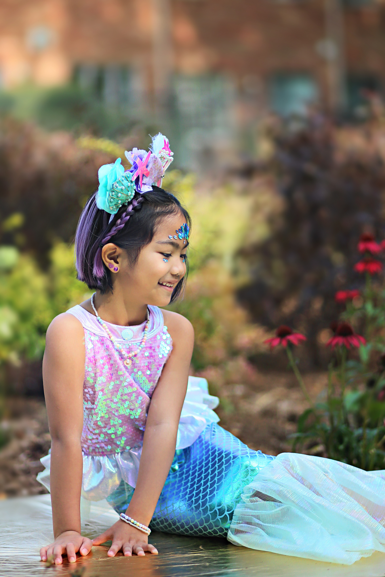 Misty Mermaid Dress, Age 3-4