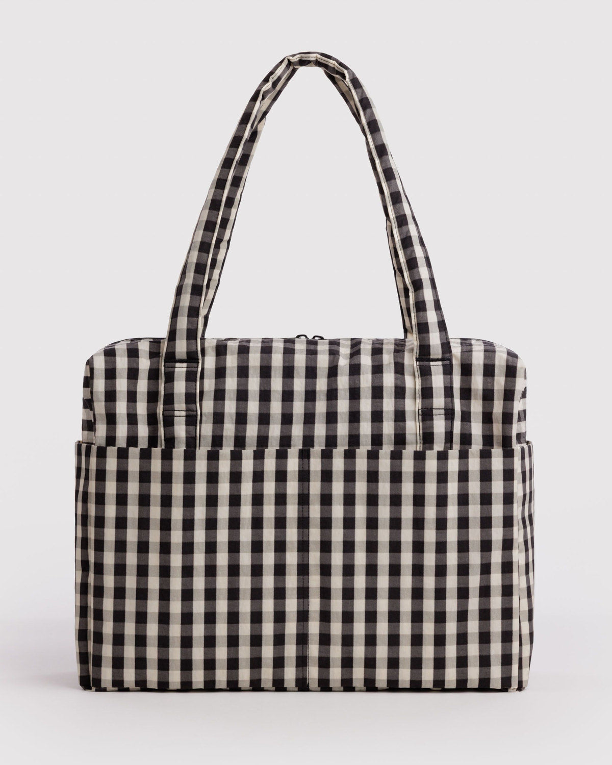 Cloud Carry-on Black and Cream Gingham