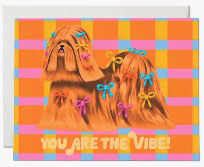 Puppy Vibe Card