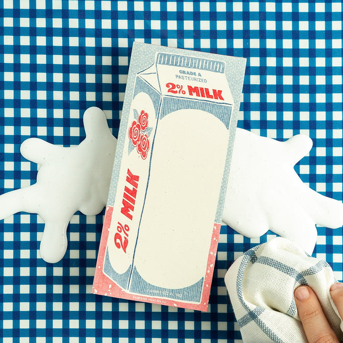 2% Milk - Risograph Notepad - Stay Forever