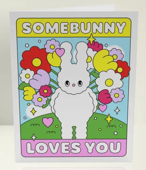 Somebunny Loves You Greeting Card