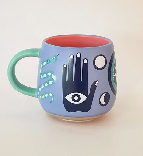 Hamsa Ceramic Mug