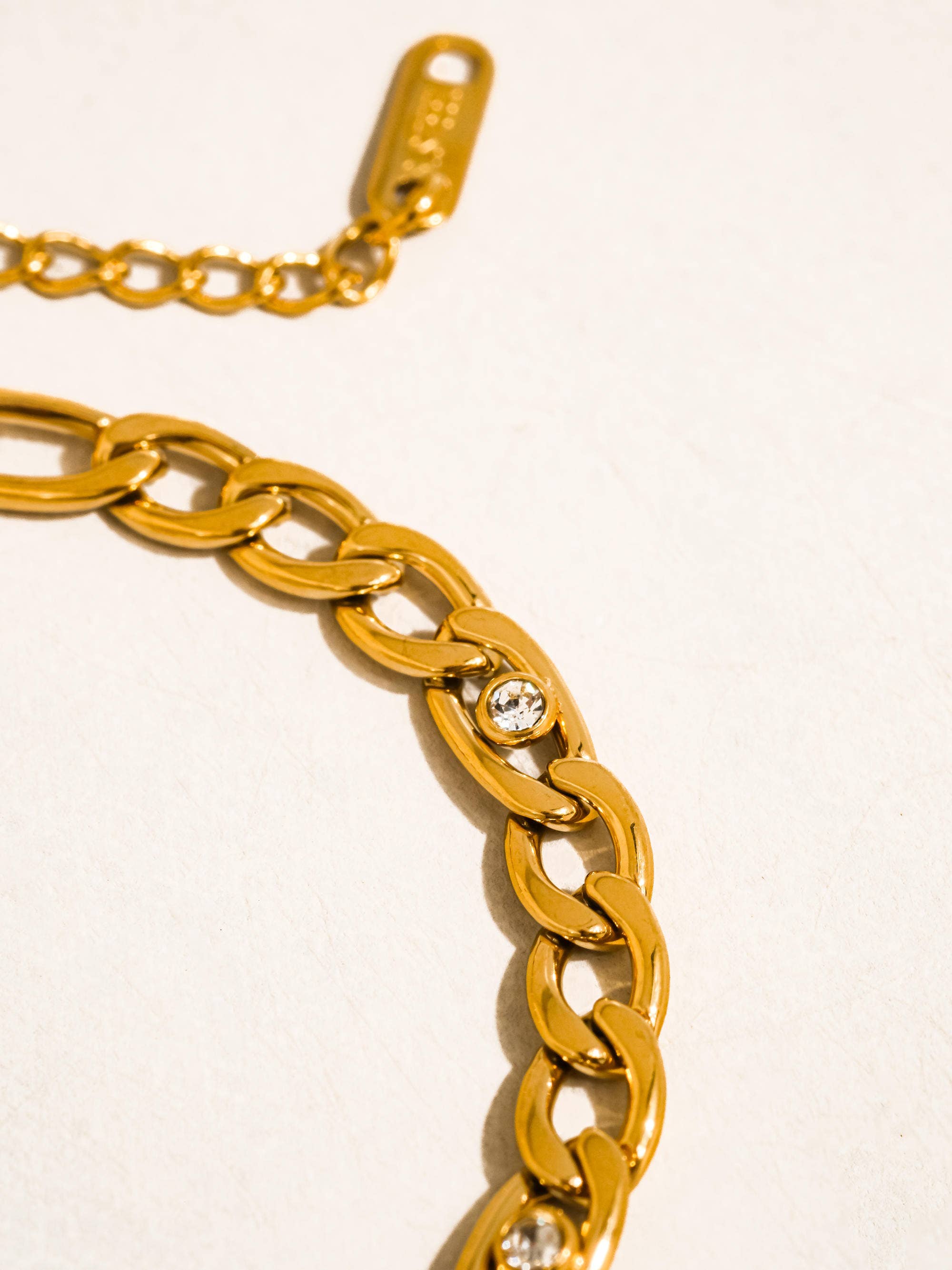 Berlin Cuban Chain Cz Bracelet