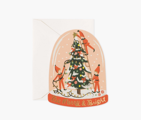 Merry Elves Card - Boxed (Set of 8)