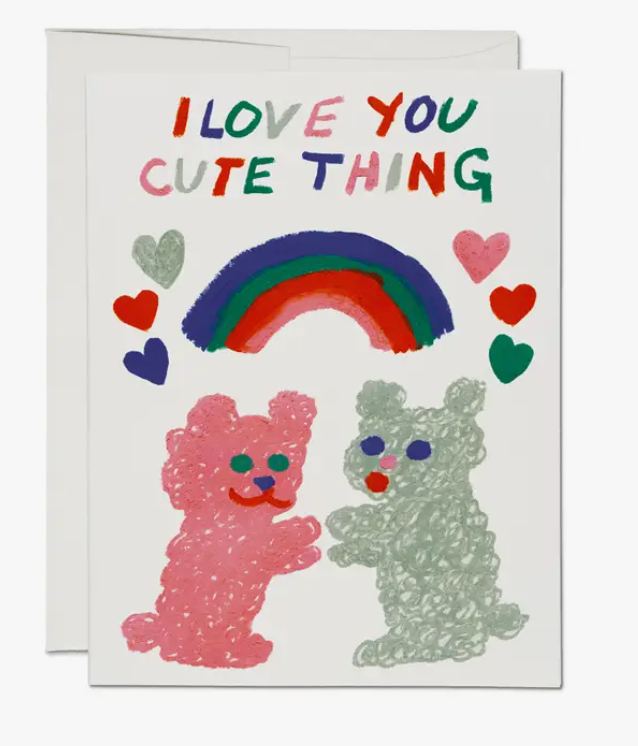 Cute Thing Love Card