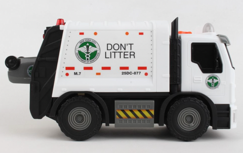 NYC Motorized Garbage Truck w/Lights & Sound