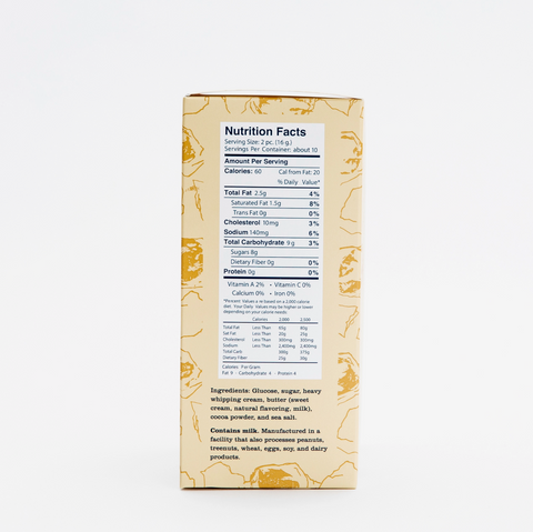 Chocolate Caramels - Pure Sea Salt Caramel Candy