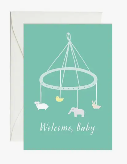 Baby Mobile Mini Enclosure Card