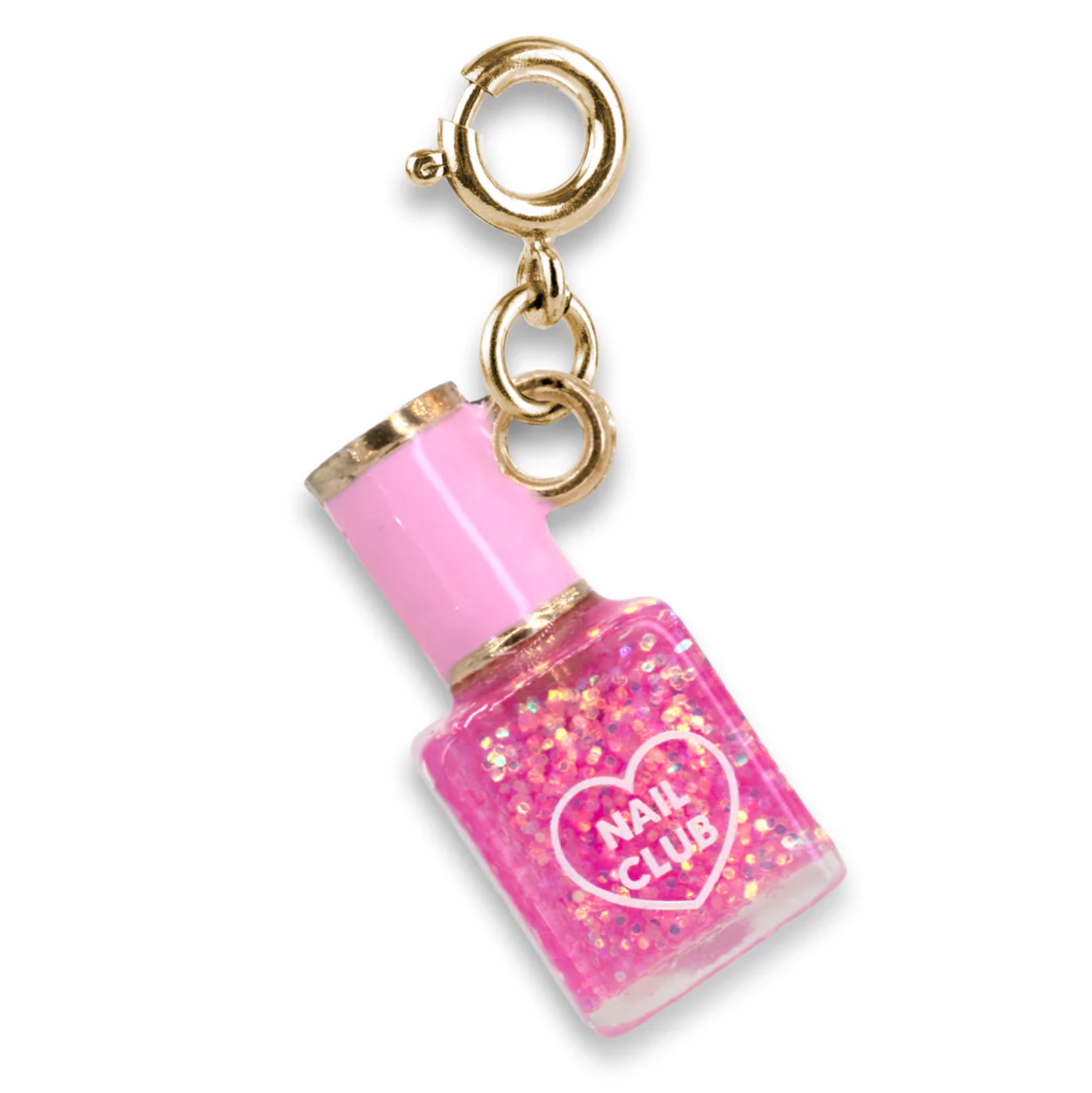 Charm it! Gold Glitter Nail Polish Charm