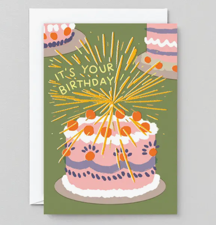 It's Your Birthday' Foiled Card