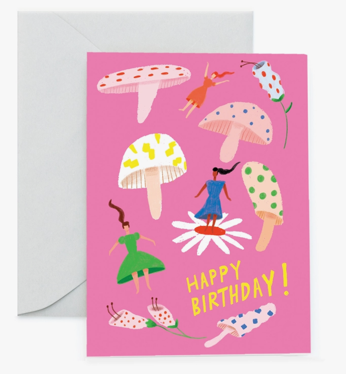 Fun With Fungi - Birthday Card