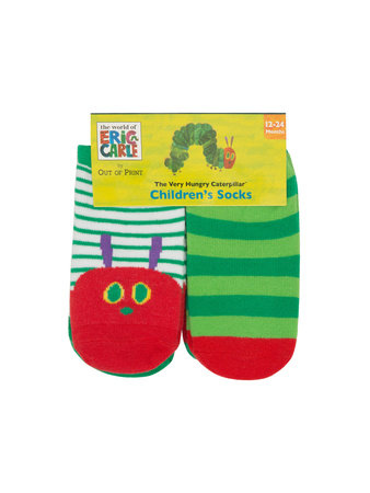 The Very Hungry Caterpillar Baby/Toddler Socks 4-Pack - 2T-3T