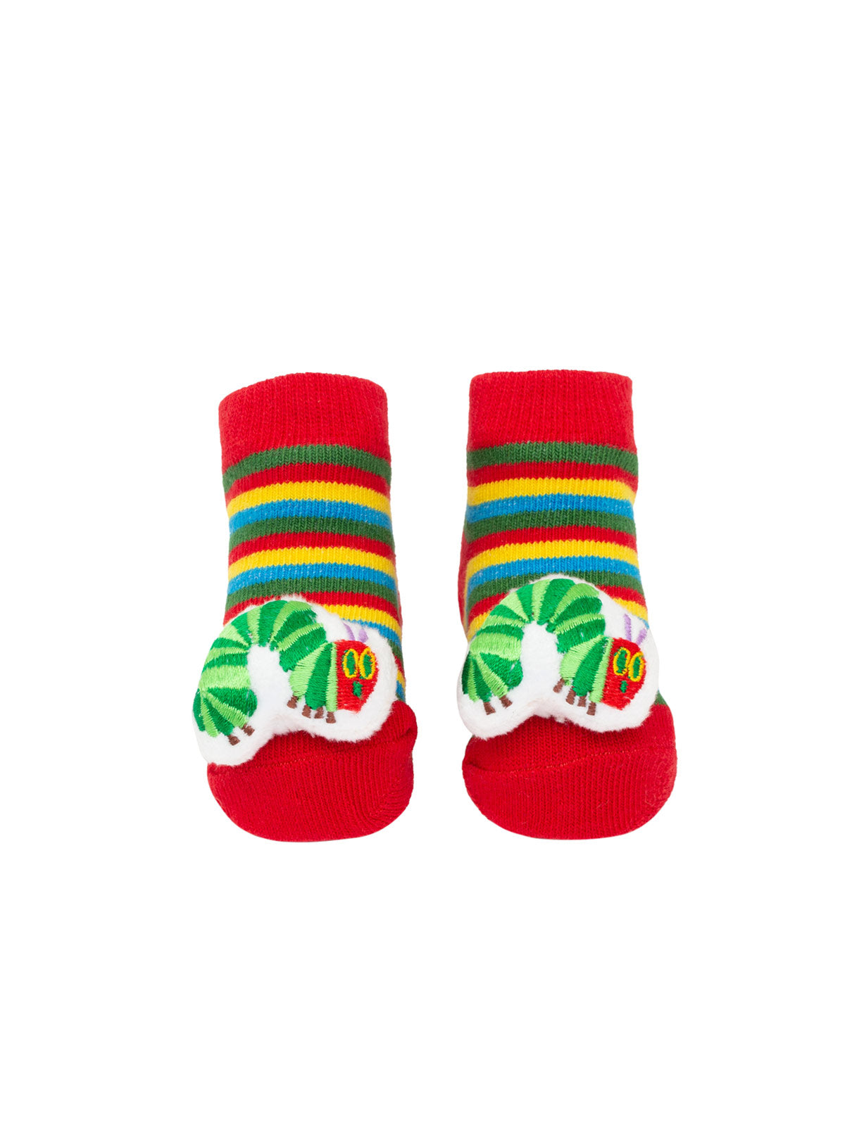 The Very Hungry Caterpillar Baby Rattle Socks 2-Pack - 0-12 months
