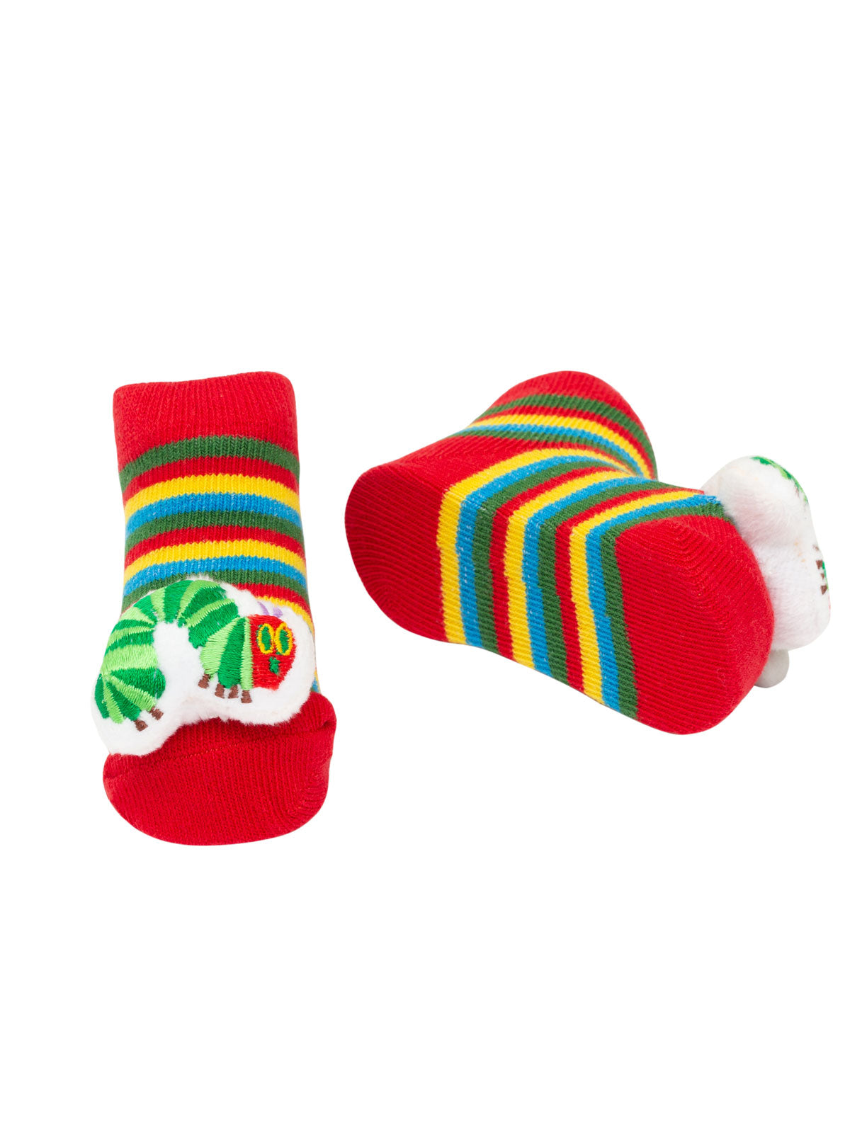 The Very Hungry Caterpillar Baby Rattle Socks 2-Pack - 0-12 months