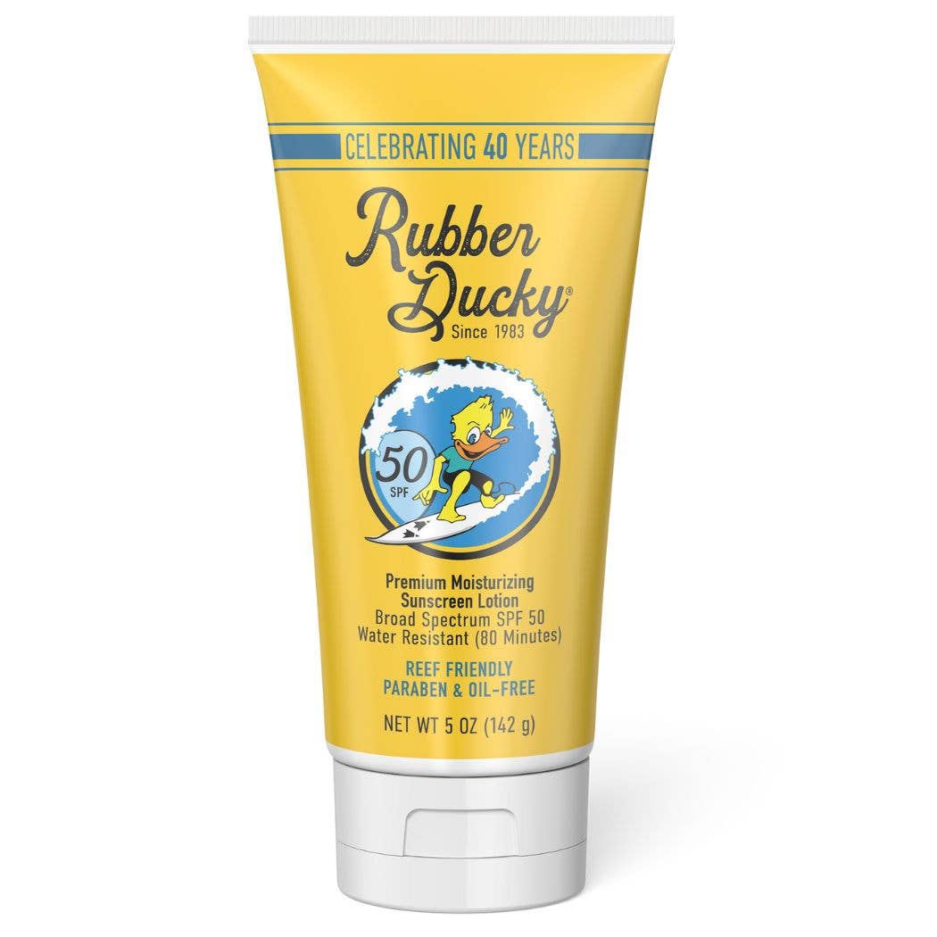 Rubber Ducky SPF 50 Sunscreen Lotion, 5oz