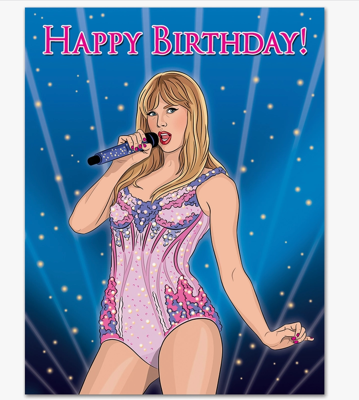 Taylor Greatest Era Birthday Card
