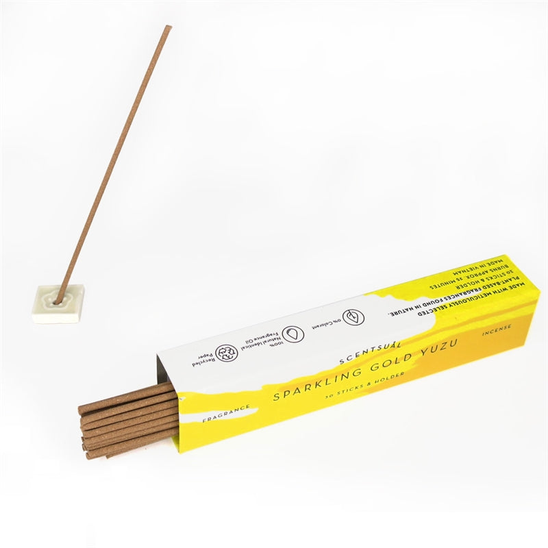 Scentsual Incense (Incense Sticks + Holder) - Stay Forever