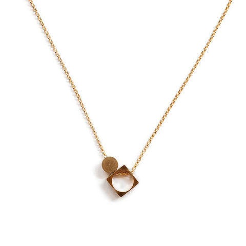 Asymmetrical Signature Necklace
