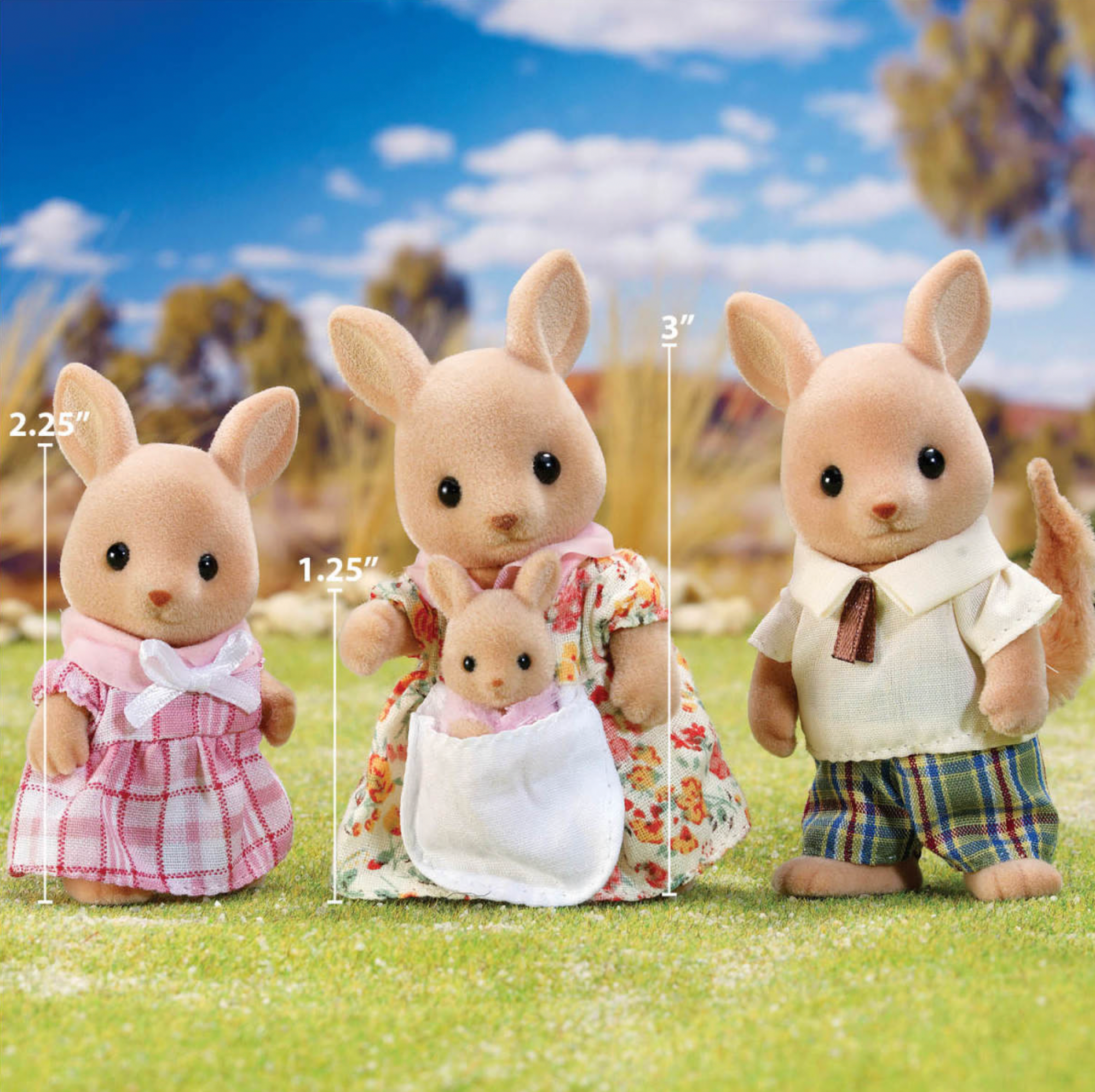 Calico Critters Kangaroo Family